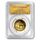 2015 1 oz Gold Goat PR-70 PCGS (Ultra High Relief) 2015 1 oz Gold Goat PR-70 PCGS (Ultra High Relief)